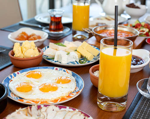 Breakfast Included